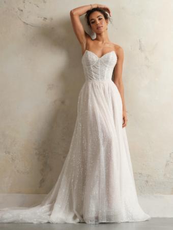 Maggie Sottero  Style #MONICA (24SB779A01) #0 Ivory over Blush (gown with Natural Illusion) thumbnail